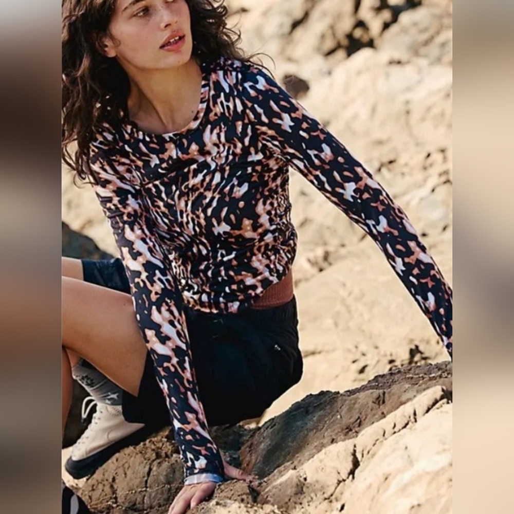 Free People Movement / Right On Run NWY $68 Toroise Shell Combo